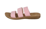 KID'S SHOES PINK FABRIC SANDALS REFORM-21K