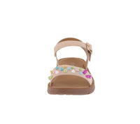 KID'S SHOES BEIGE PU SANDALS REFORM-78K