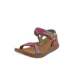 BABY'S SHOES RAINBOW/ IRIDESCENT GLITTER SANDALS REFORM-76KA