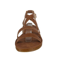 WOMAN'S SHOES TAN PU LEATHER SANDALS REPORT-32