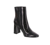 WOMAN'S SHOES BLACK PAT BOOTIES RIM-1