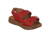 KID'S SHOES RED PU LEATHER SANDALS REFORM-6KA