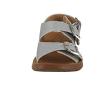 KID'S SHOES SILVER PU LEATHER SANDALS REFORM-6KA