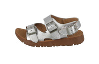 KID'S SHOES SILVER PU LEATHER SANDALS REFORM-6KA