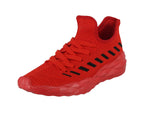 WOMAN'S SHOES RED MESH TENNIS SNEAKERS RYDER-02