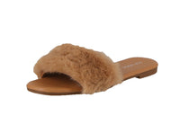 WOMAN'S SHOES CAMEL SUEDE SANDALS SALINAS-1