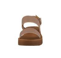 WOMAN'S ROSE GOLD PU LEATHER SANDALS SALVIA-1