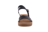 WOMAN'S SHOES BLACK PU SANDALS SALVIA-24