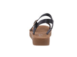 WOMAN'S SHOES BLACK PU SANDALS SALVIA-24