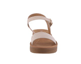 WOMAN'S SHOES IVORY PU SANDALS SALVIA-24