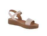 WOMAN'S SHOES IVORY PU SANDALS SALVIA-24