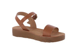 WOMAN'S SHOES TAN PU SANDALS SALVIA-24