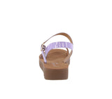 WOMAN'S SHOES LAVENDER PAT SANDALS SALVIA-12