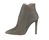 WOMAN'S BOOTIES SILVER/CHAMPAGNE GLITTER SANGRIA-11A