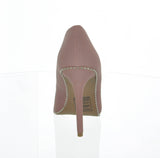 WOMAN'S SHOES DESERT ROSE SUEDE HEELS SHOW-13