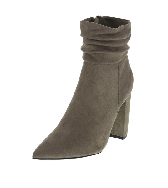 WOMAN'S BOOTIES TAUPE SUEDE PU SIGNAL-61AX