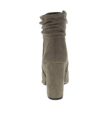 WOMAN'S BOOTIES TAUPE SUEDE PU SIGNAL-61AX