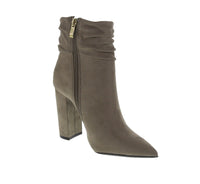 WOMAN'S BOOTIES TAUPE SUEDE PU SIGNAL-61AX