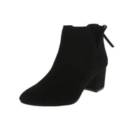 WOMAN'S BOOTIES BLACK SUEDE SKIPPER-11