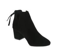 WOMAN'S BOOTIES BLACK SUEDE SKIPPER-11