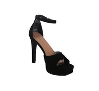 WOMAN'S SHOES BLACK NUB HEELS SONNET-1