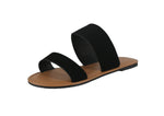 WOMAN'S SHOES BLACK SUEDE SANDALS STANTON-2