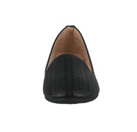 WOMAN'S SHOES BLACK PU DOCKSIDE SUPPLE-61