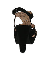 WOMAN'S SHOES BLACK NUB HEELS SYSTEM-27