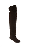 WOMAN'S SHOES BROWN SUEDE BOOTS TAMMY-58