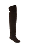 WOMAN'S SHOES BROWN SUEDE BOOTS TAMMY-58