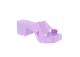 WOMEN'S SHOES LAVANDER PLASTIC HEELS TIANA-3