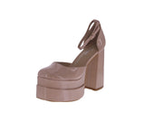 WOMAN'S SHOES NUDE PAT HEELS TWICE-13