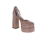 WOMAN'S SHOES NUDE PAT HEELS TWICE-13