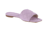 WOMAN'S SHOES PURPLE PU SANDALS VILLA-1