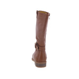 KID'S SHOES TAN PU BOOTS VINE-1K