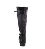 WOMAN'S SHOES BLACK PU BOOTS VINE-8