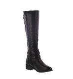 WOMAN'S SHOES BLACK PU BOOTS VINE-8