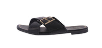 WOMAN'S SHOES BLACK PU SANDALS VIVI-3