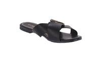 WOMAN'S SHOES BLACK PU SANDALS VIVI-3