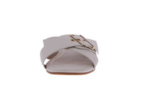 WOMAN'S SHOES WHITE PU SANDALS VIVI-3