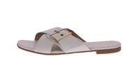 WOMAN'S SHOES WHITE PU SANDALS VIVI-3