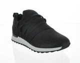 WOMAN'S SHOES BLACK MESH TENNIS SNEAKERS VOLUME-02