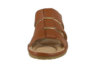 WOMAN'S SHOES CAMEL PU LEATHER COMFORT SANDALS W33-250