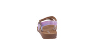 KID'S SHOES IRIDESCENT BLUE PU SANDALS WALLY-77K