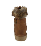 WOMAN'S SHOES TAN PU BOOTIES WHITNEY-24