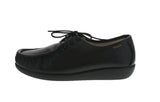 WOMAN'S SHOES BLACK PU DOCKSIDE W020