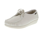 WOMAN'S SHOES WHITE PU DOCKSIDE W020