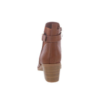 WOMAN'S SHOES TAN PU BOOTIES ZANDRA-59