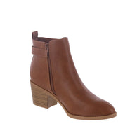 WOMAN'S SHOES TAN PU BOOTIES ZANDRA-59